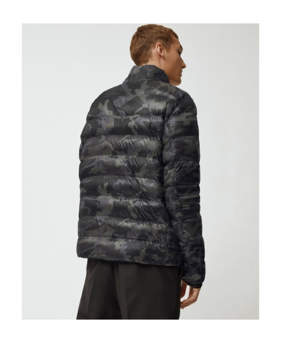 Canada Goose Crofton Padded Down Jacket In Black