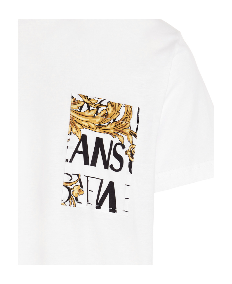 Versace Jeans Logo-pocket T-shirt In White