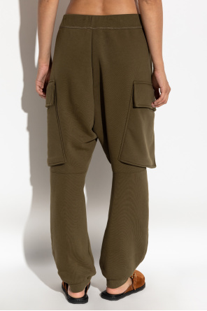 Dsquared2 Drawstring Sweatpants In Green