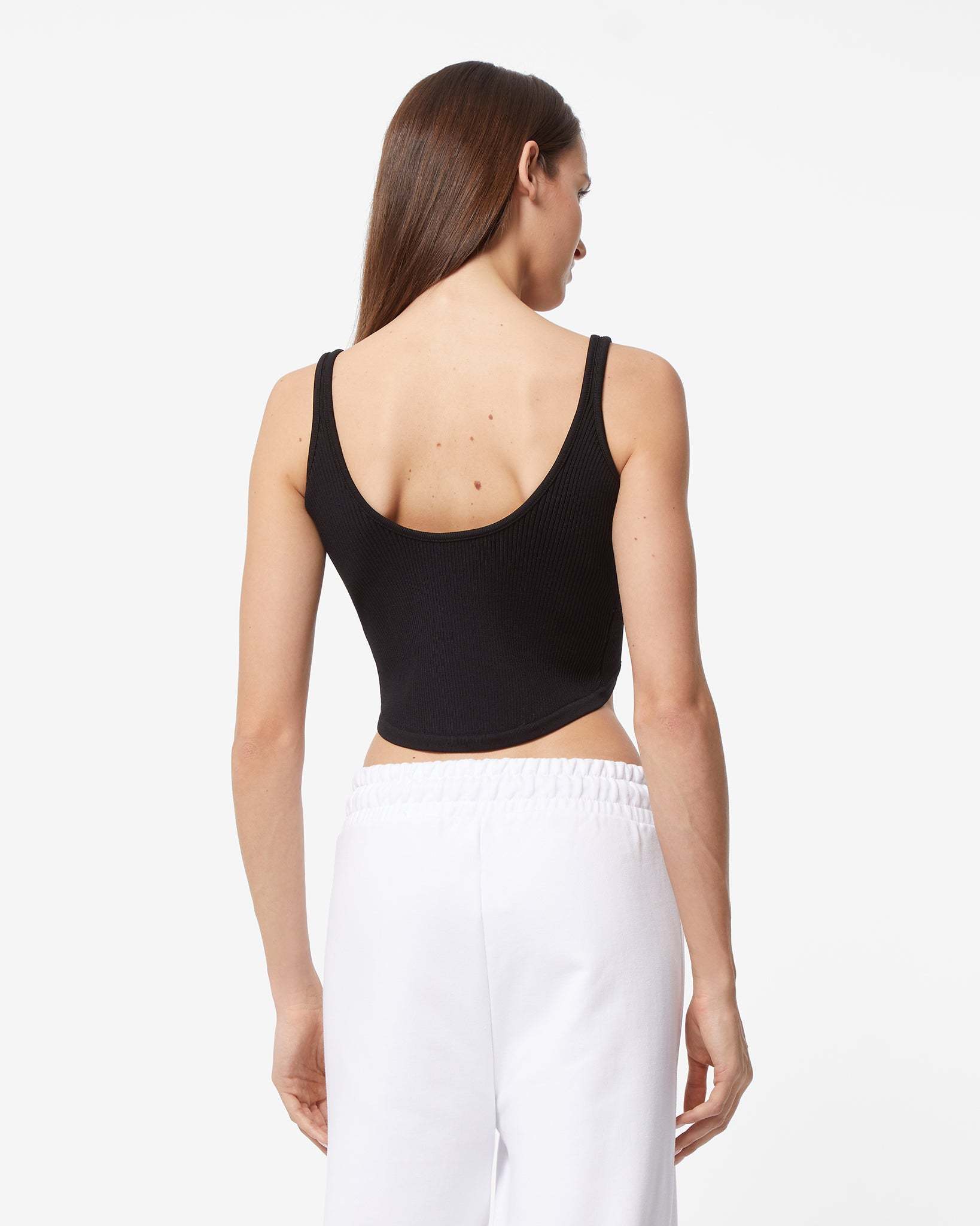Gcds Logo-chain Tank Top In Black