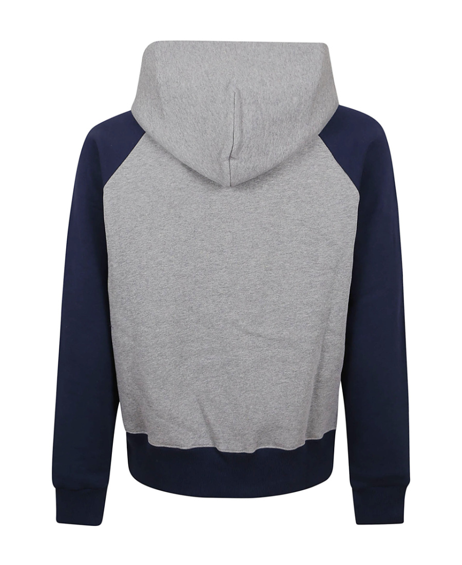 Kenzo Grey, Green And Blue Cotton Sweatshirt In Black