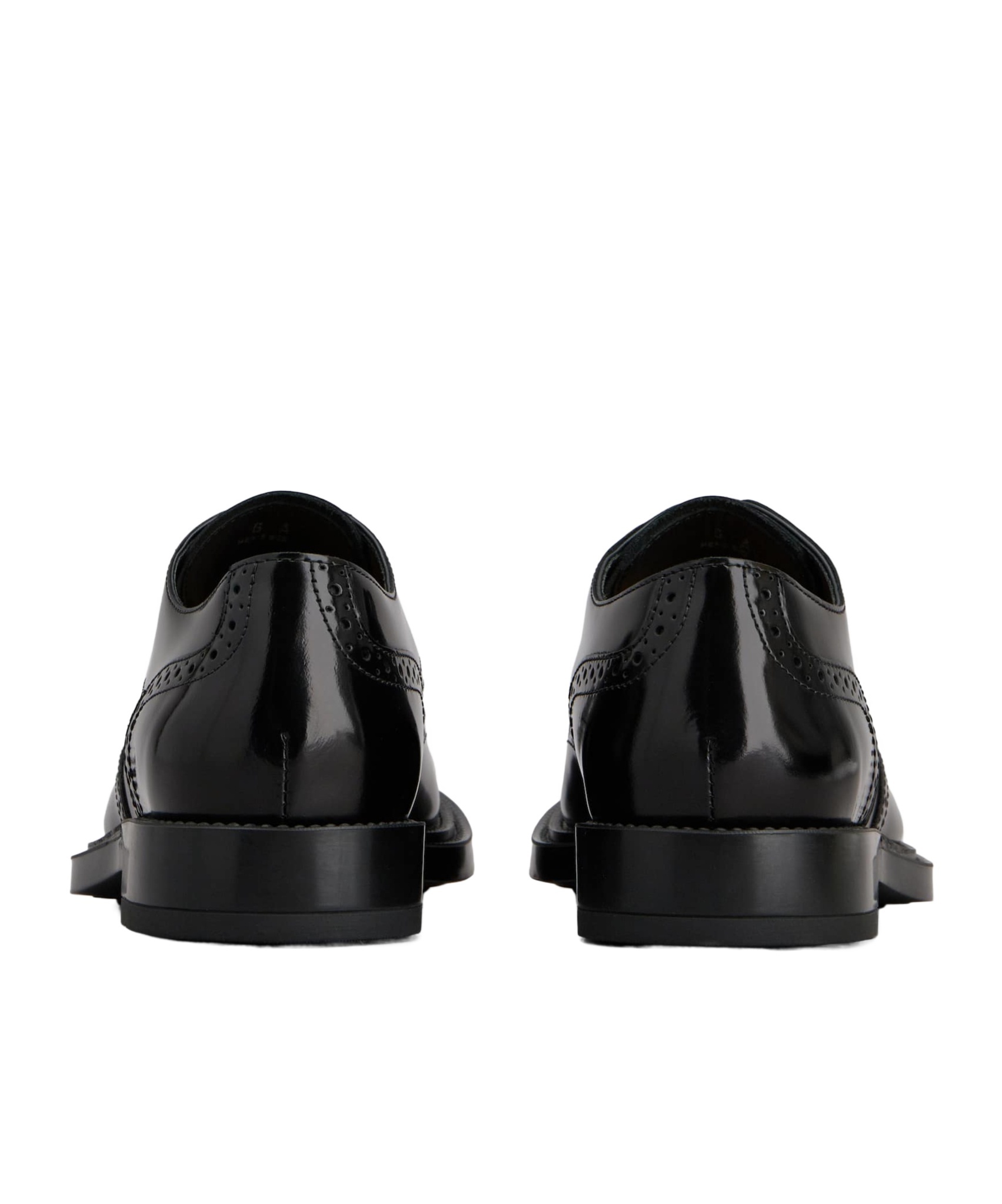Tod's Oxford Lace-up Brogues In Black