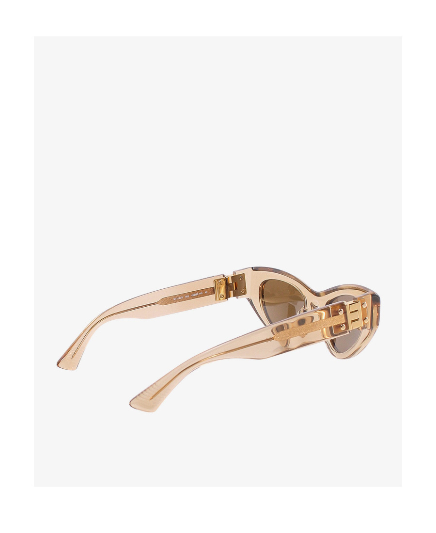 Bottega Veneta Angle Cat-eye Sunglasses In Brown