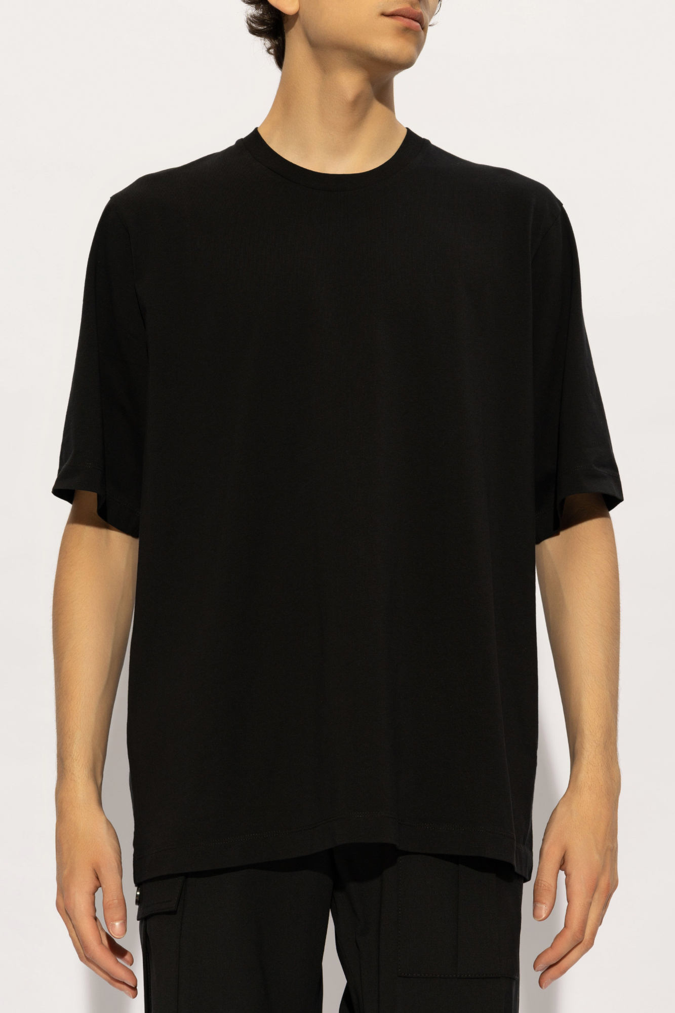 Dsquared2 Dsquared Black Cotton T Shirt Set In Black