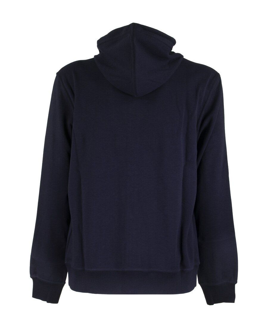 Brunello Cucinelli Drawstring Hooded Sweatshirt In Black