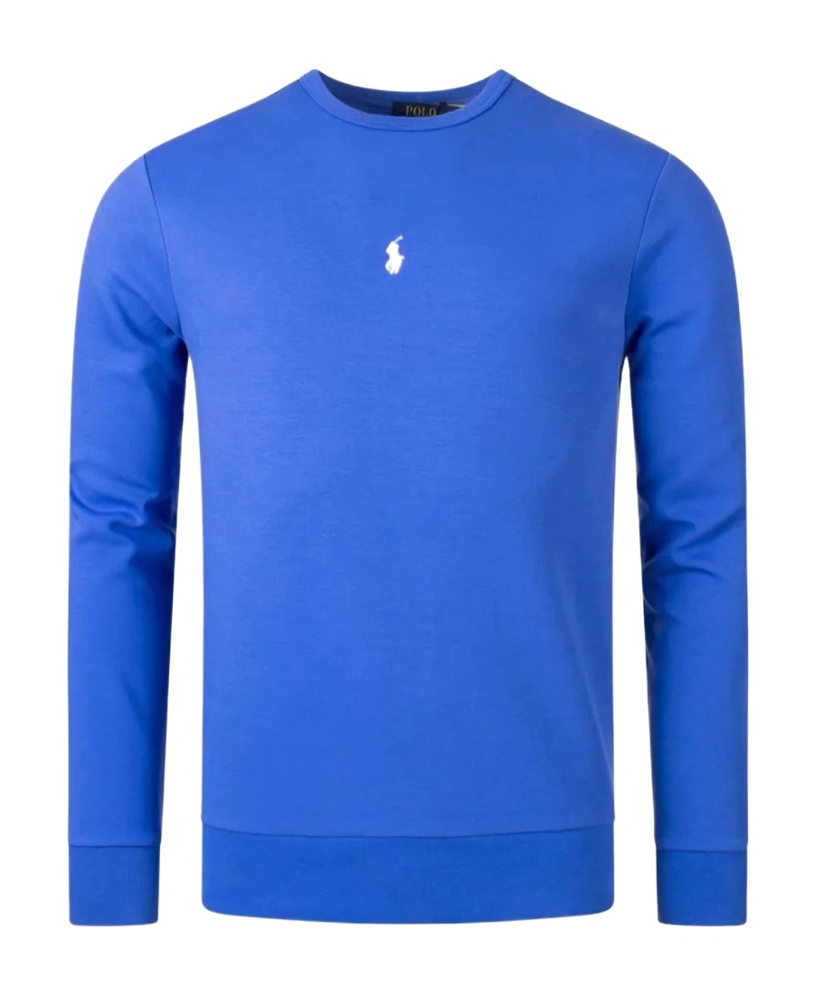 POLO RALPH LAUREN LOGO ROUND-NECKED SWEATER