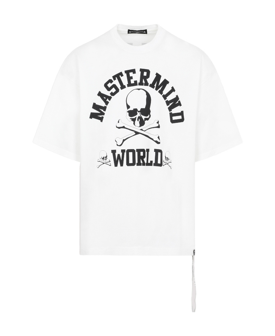 Mastermind Japan Logo-print Short-sleeved T-shirt In White