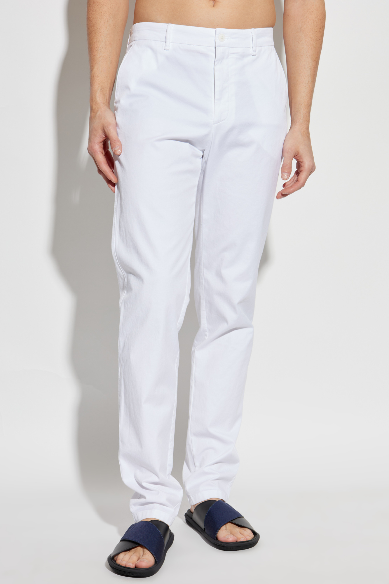 Giorgio Armani Tapered Jeans In White