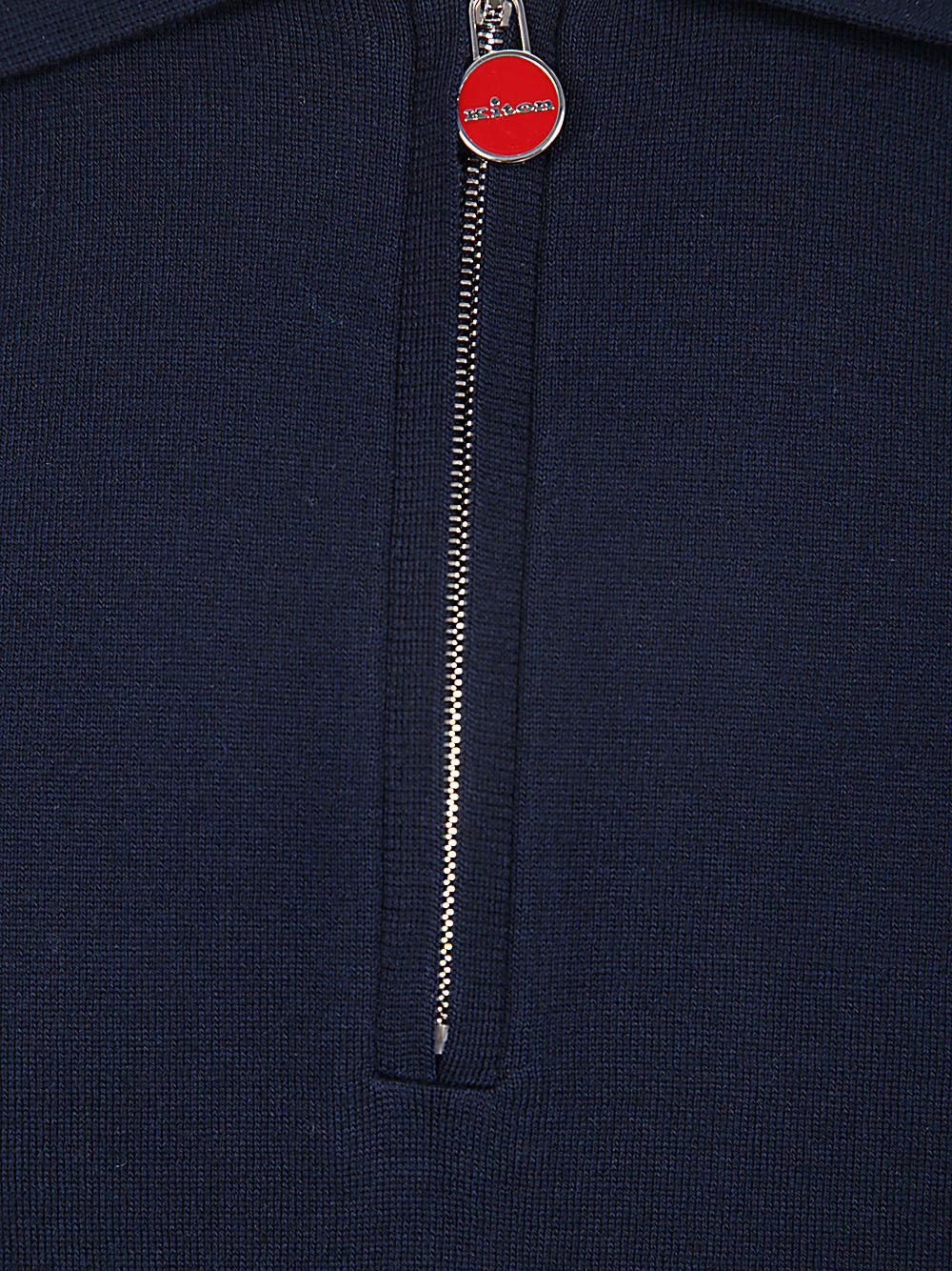 Shop Kiton Short-sleeved Polo Shirt In Black