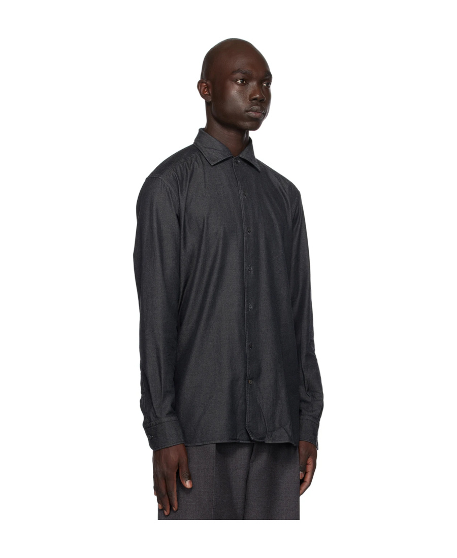 ZEGNA CASHCO LONG-SLEEVED SHIRT 