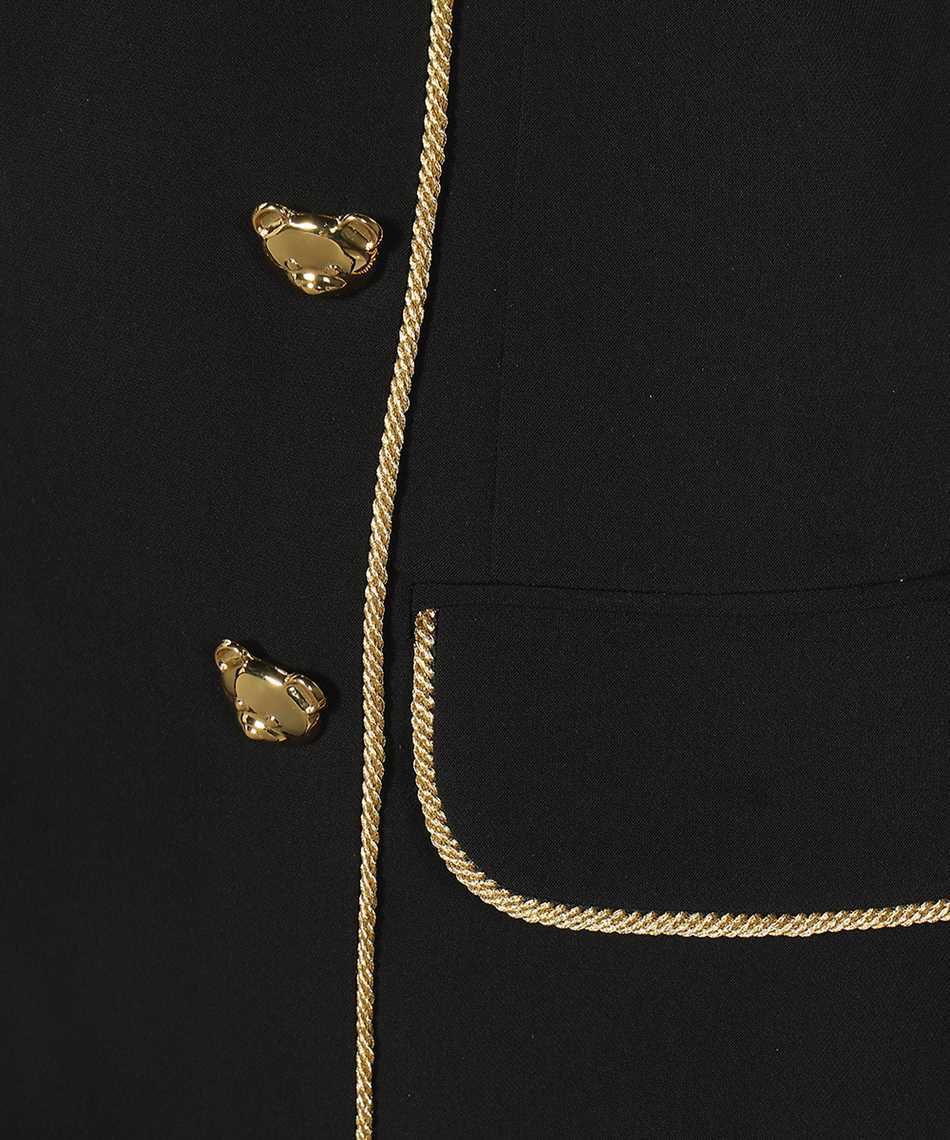 Moschino Double-breasted Dress In Black
