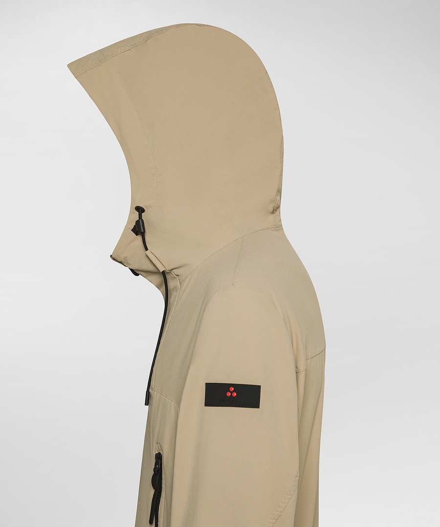 Peuterey Stretch Nylon Sports Jacket In Amaretto