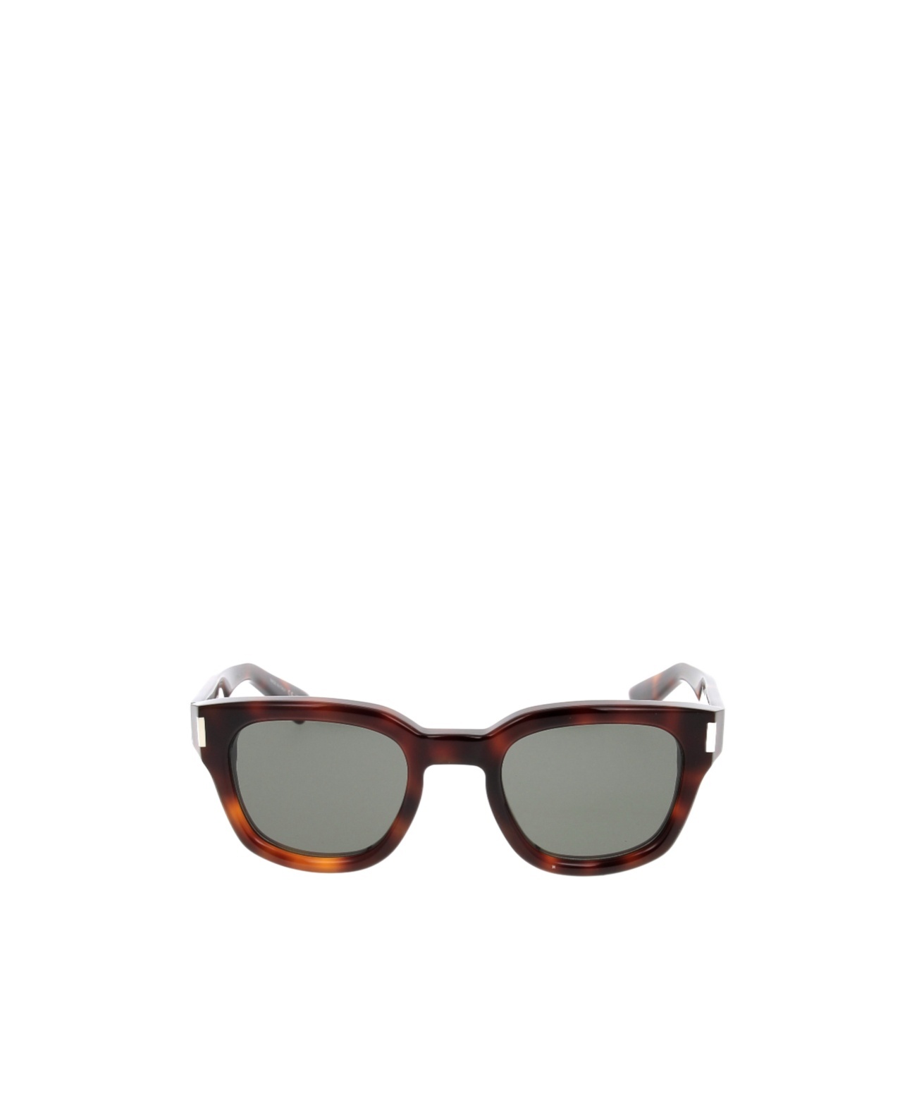 Saint Laurent Eyewear Square Frame Sunglasses In Gray
