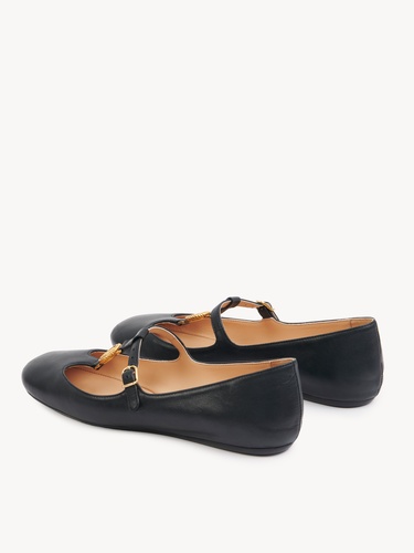 Chloé Leonore Ballet Flats In Black