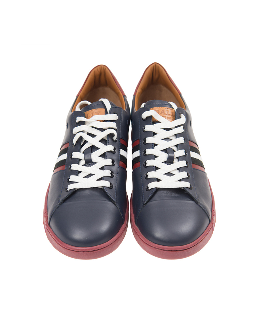 Bally Logo Casual Sports Shoes In Multicolor