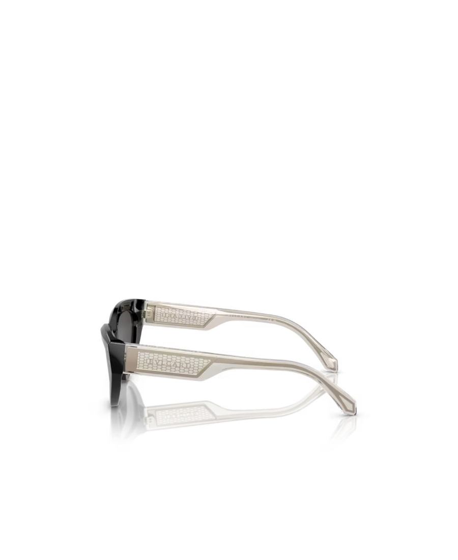 Bvlgari Bulgari Triangle Frame Sunglasses In Black
