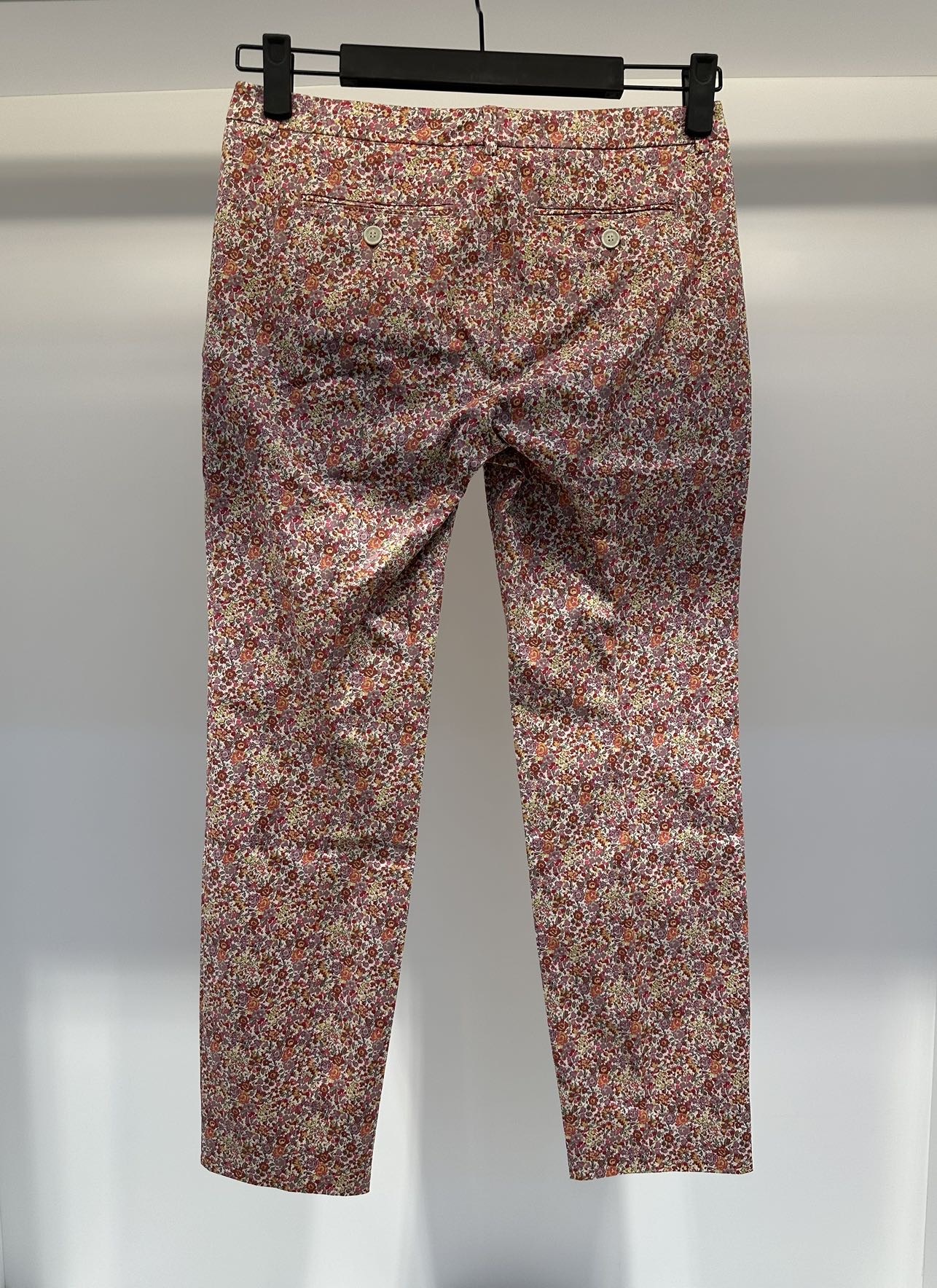 Weekend Max Mara Flower Casual Pants In Brown