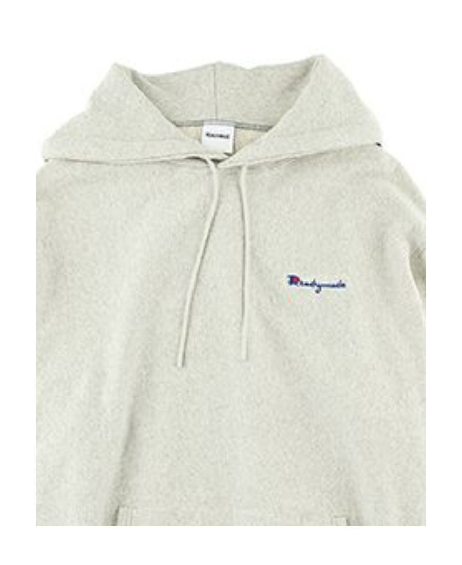 Readymade Embroidered Logo Long-sleeve Hoodie In White