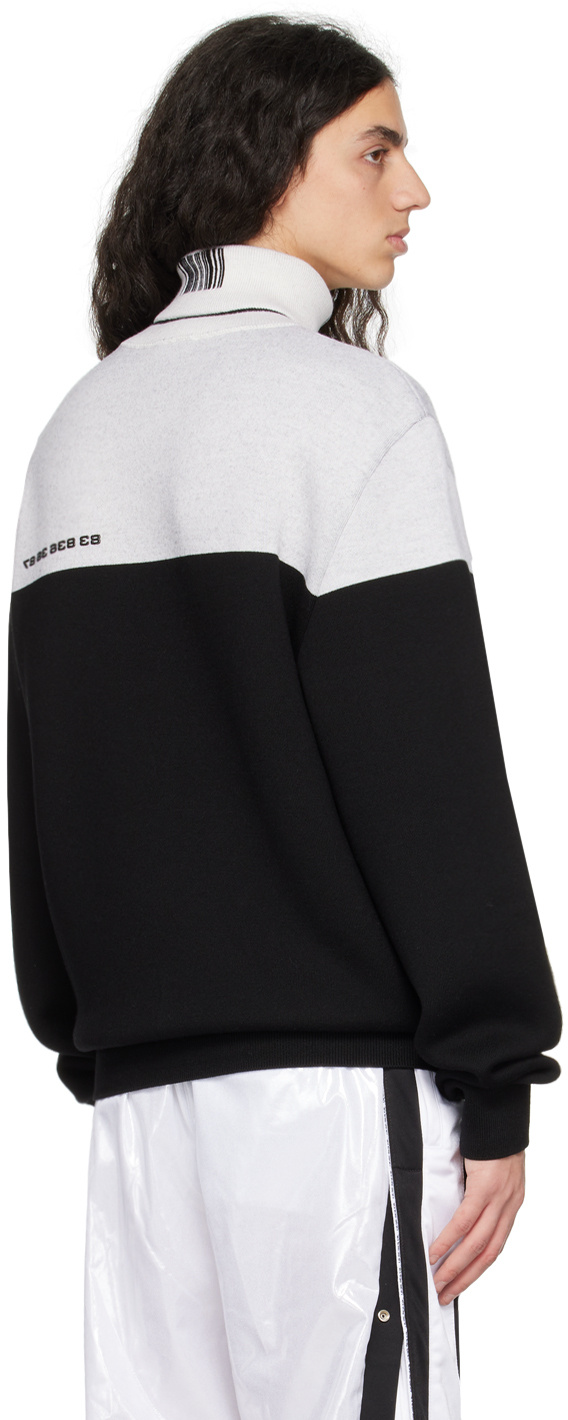 VTMNTS NUMBERED ROLL-NECK JUMPER 
