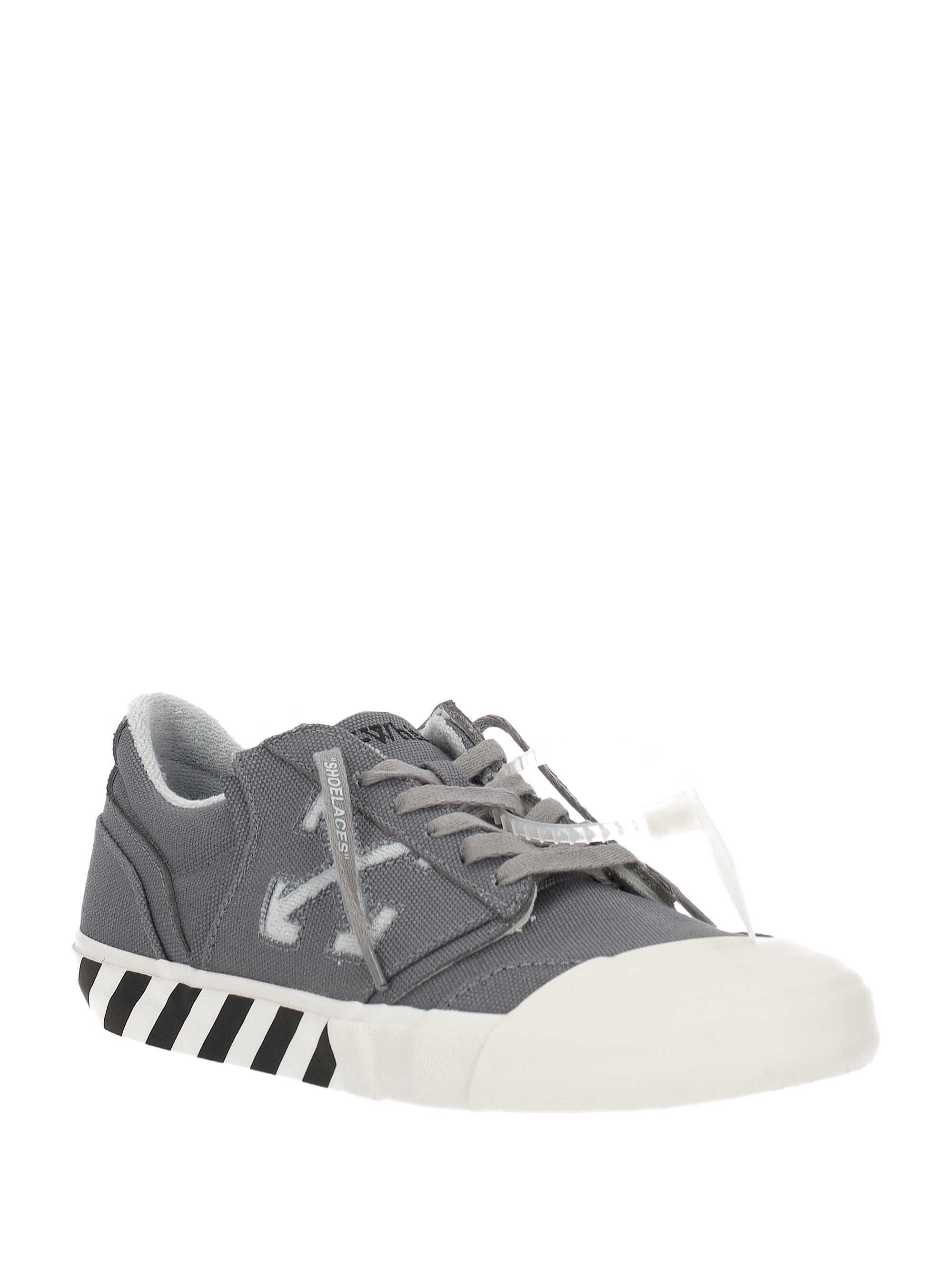Off-white Vulcanizedanized Undercut Sneakers In Gray