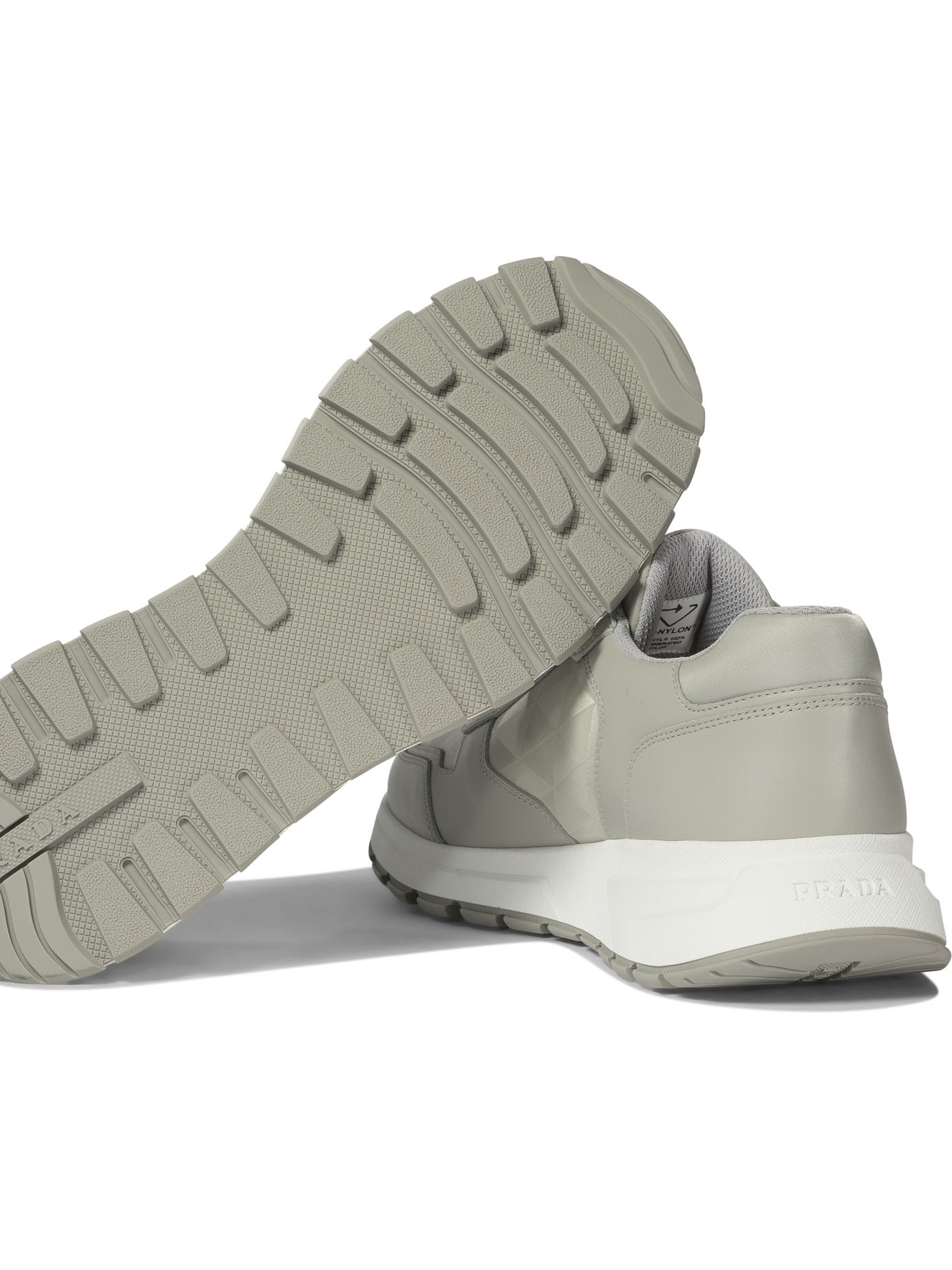Prada Prax 01 Re-nylon Sneakers In Gray