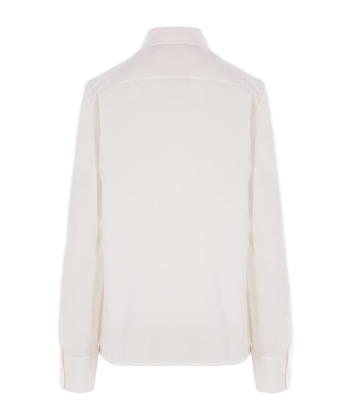 Ermanno Scervino Ruffle-detail Shirt In White