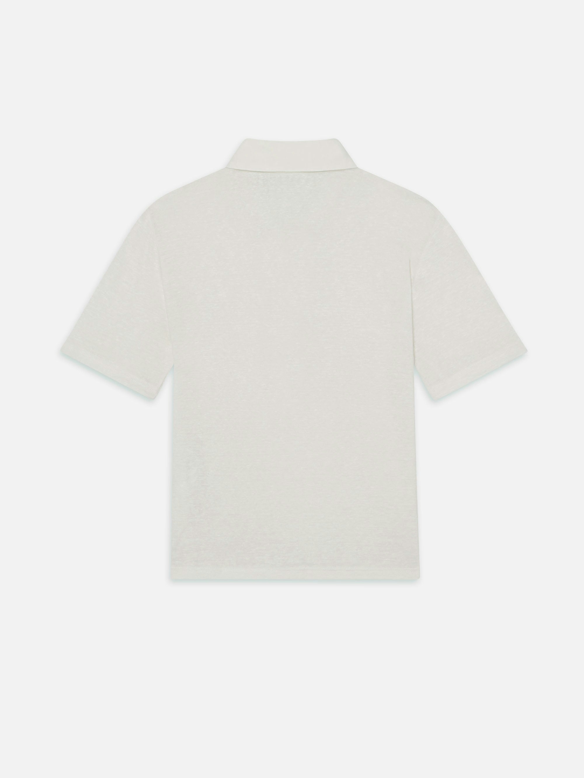 Frame The Caddy Polo Top In White