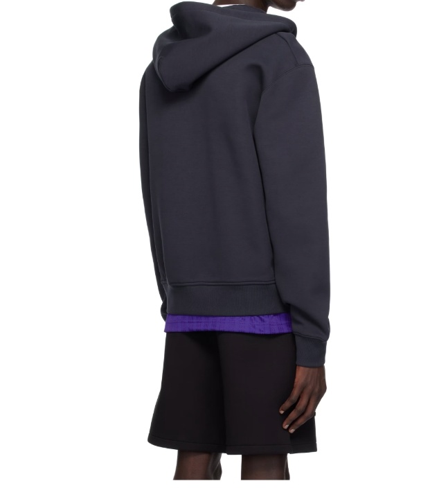Mackage Long-sleeved Hooded Sweatshirt In Black