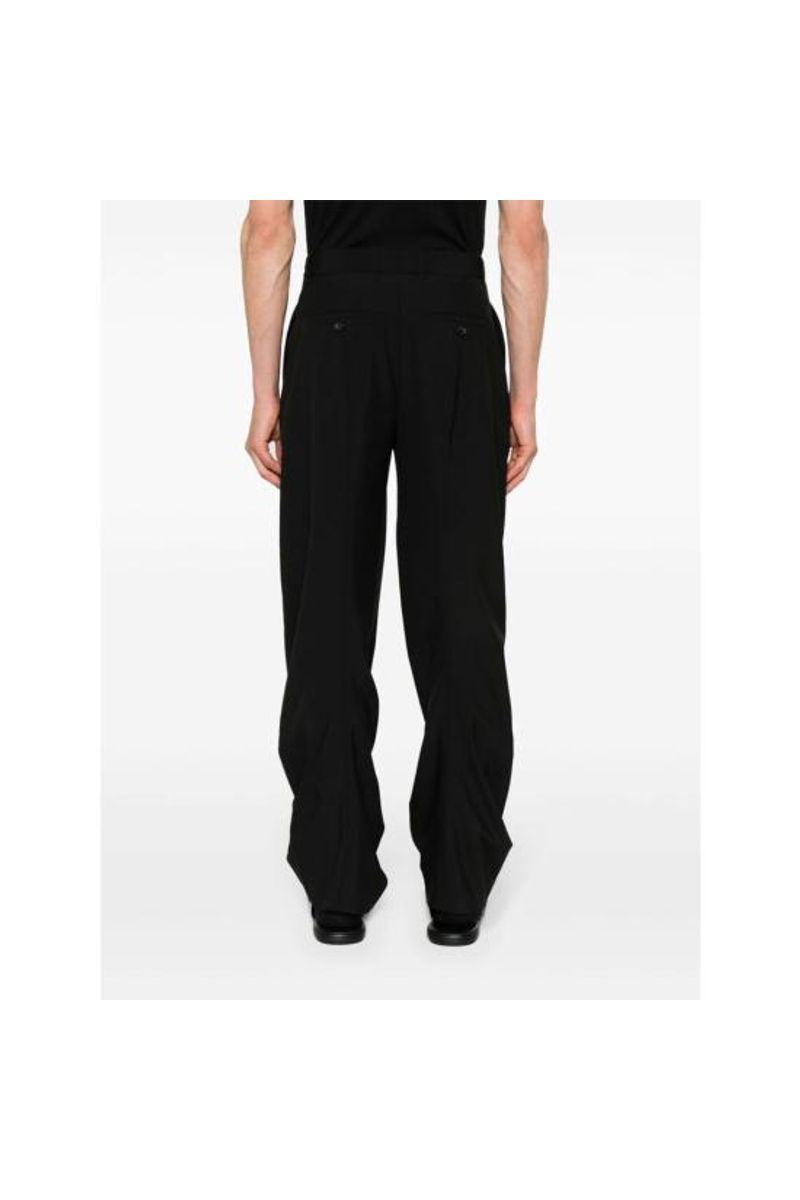 Y/project Belt-loop Casual Pants In Black