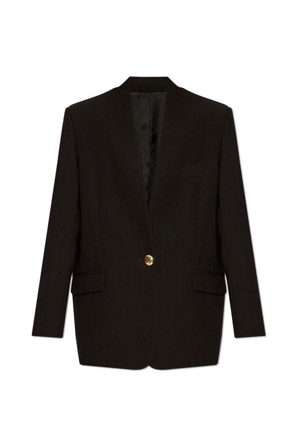 Shop Isabel Marant Helona Jacket In Black