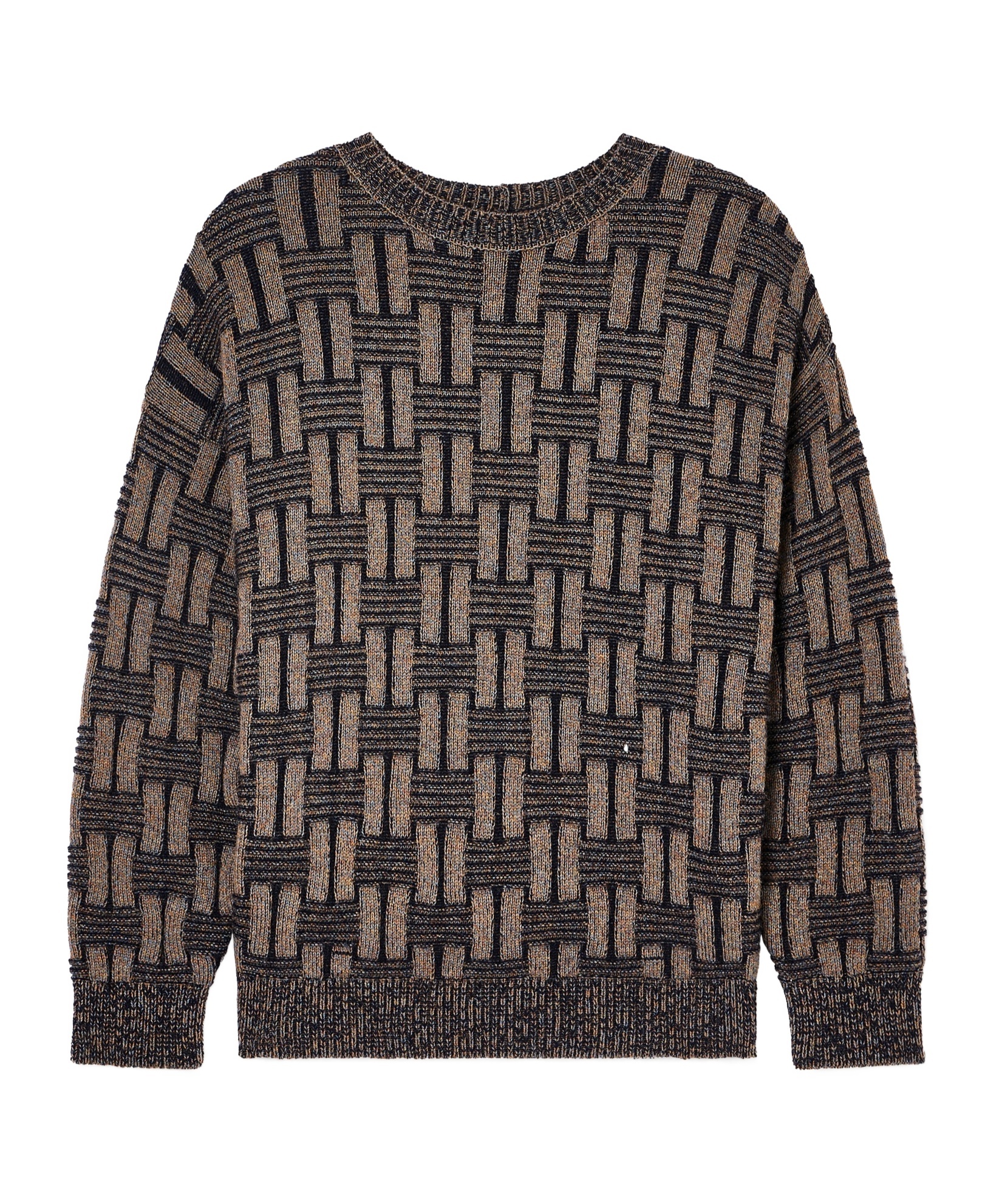 Giorgio Armani Pullover Knitted Sweater In Neutral