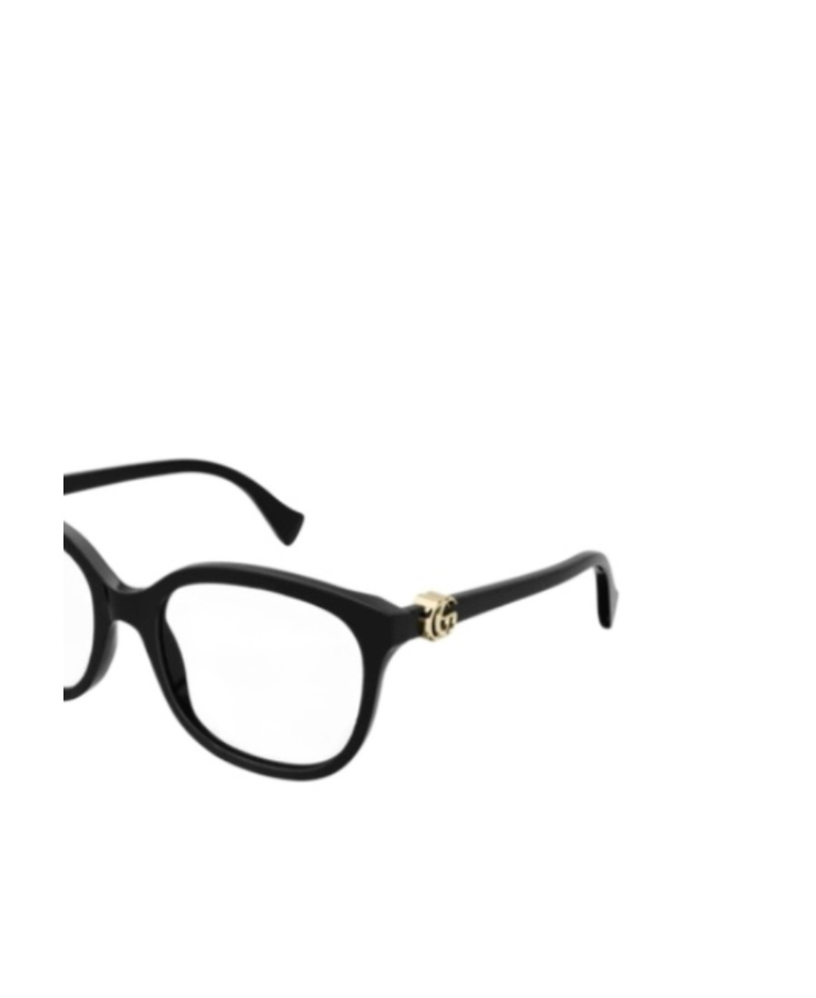 Gucci Logo Square-frame Glasses In Black