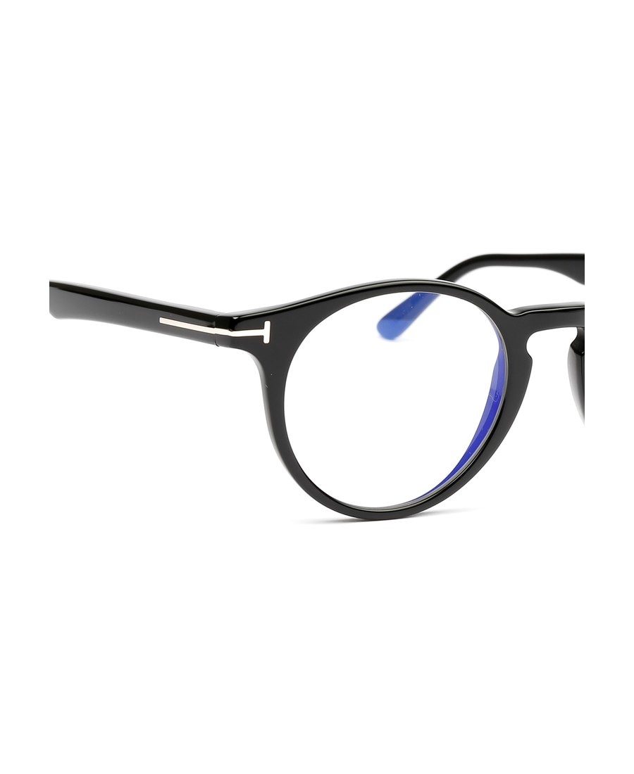 Tom Ford 53mm Square Blue Light Blocking Glasses In Black
