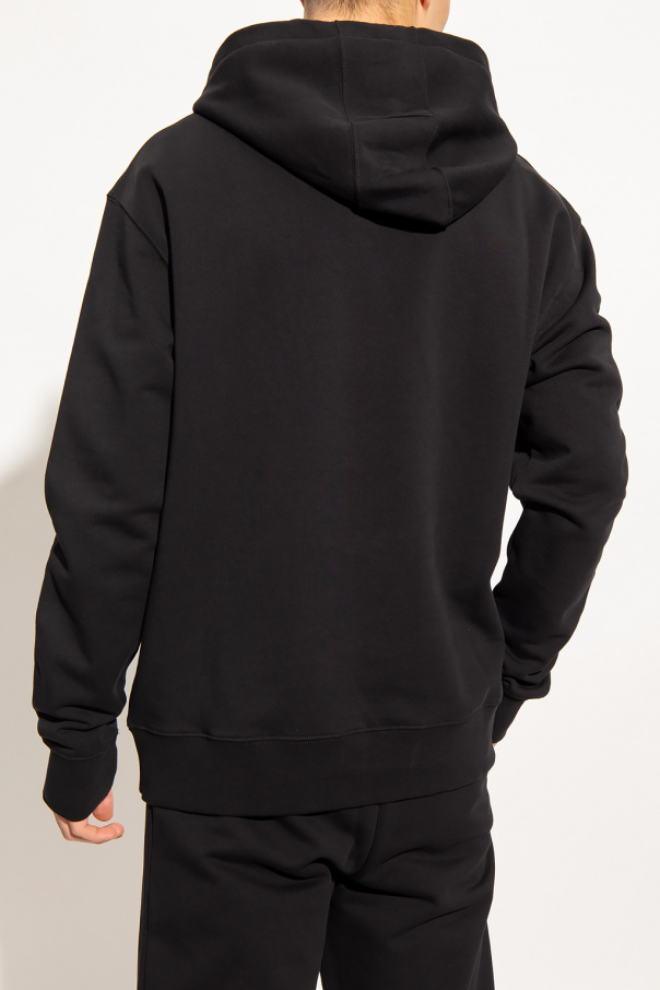 A-cold-wall* Logo-print Pullover Hoodie In Black