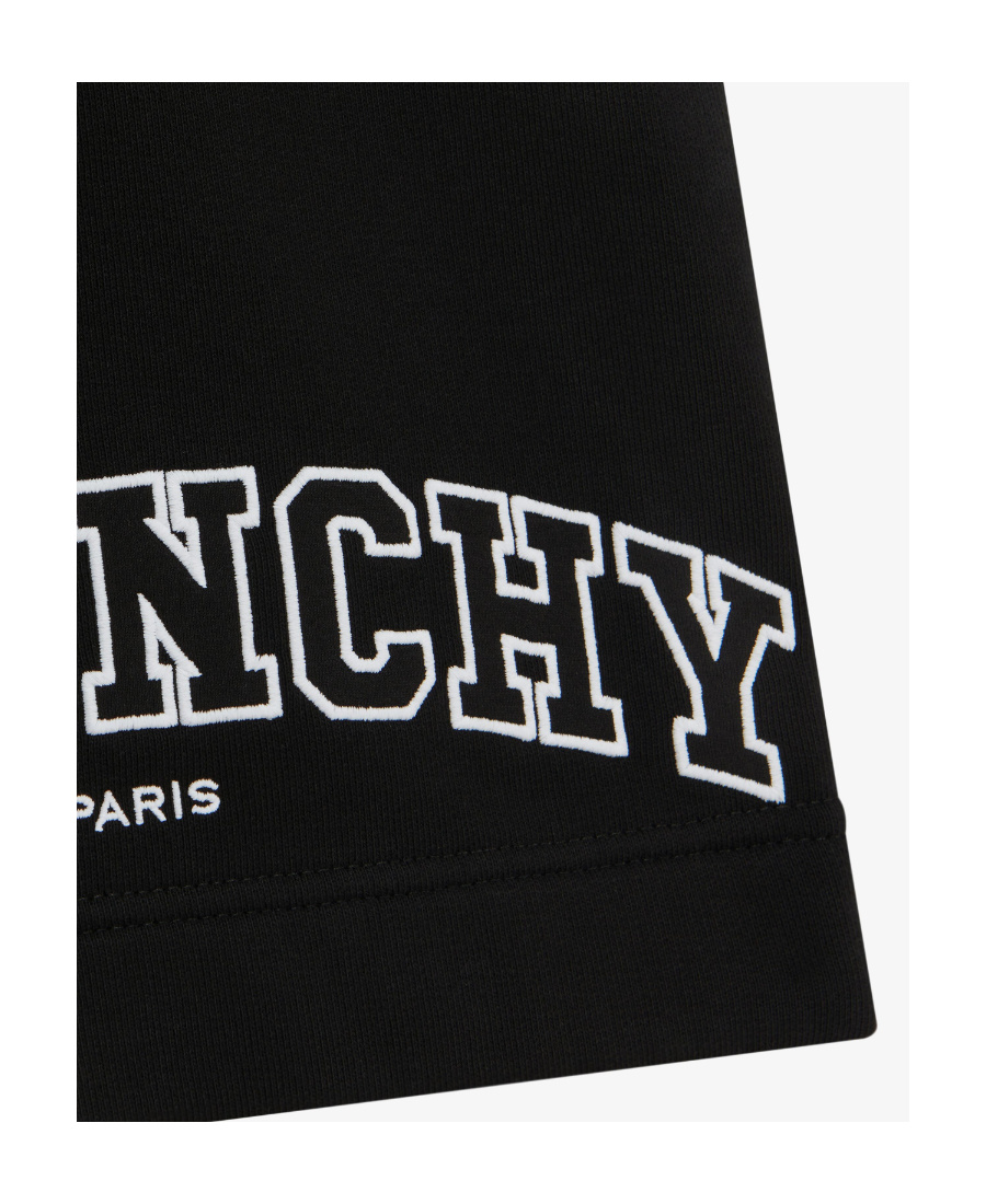 Givenchy Elasticated Waistband Knee Length Shorts In Black