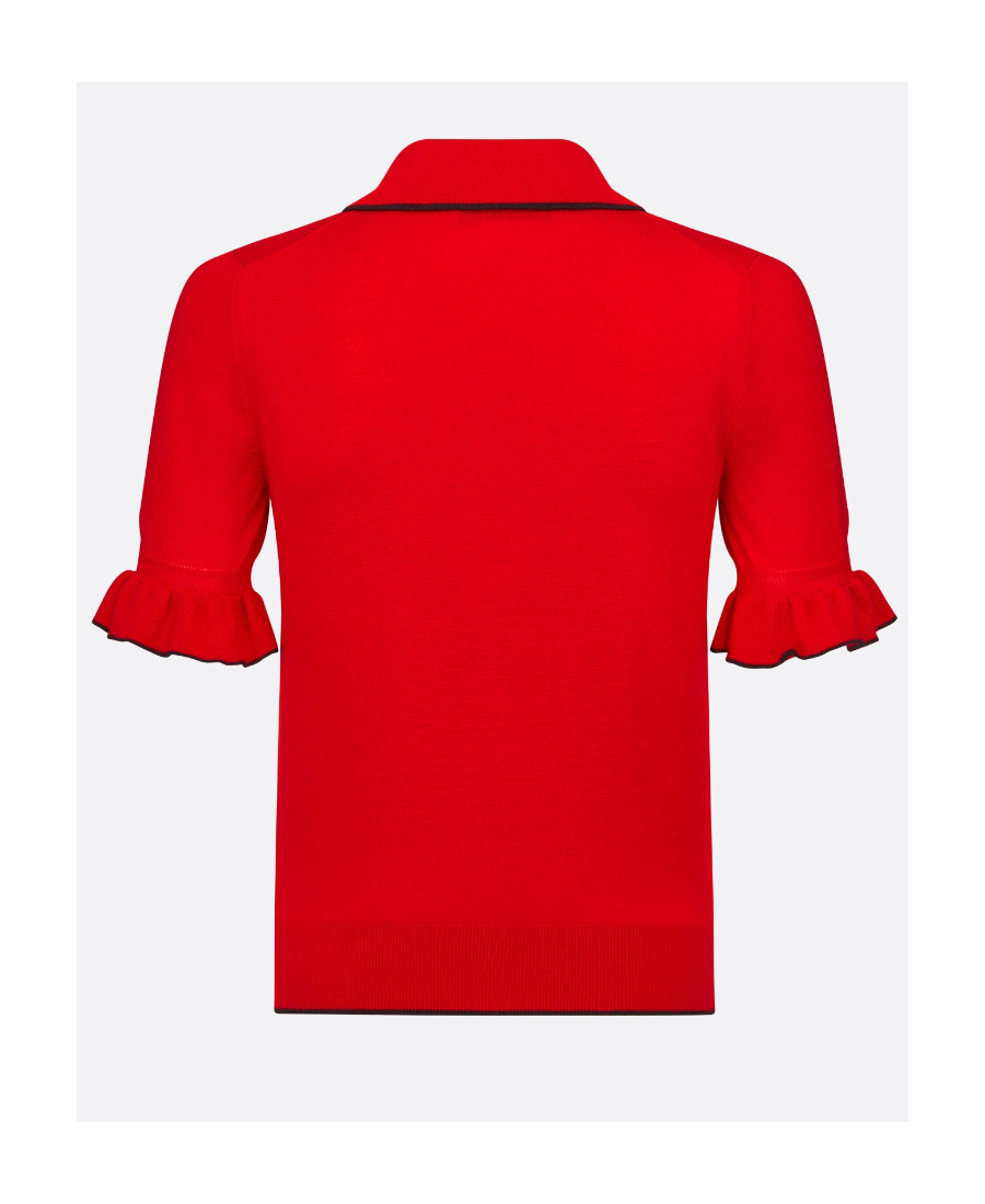 DIOR SHORT-SLEEVED SWEATER