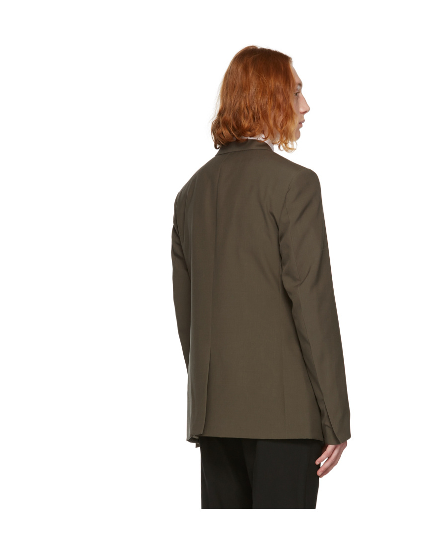 Givenchy Hook Bar Suit Jacket In Green
