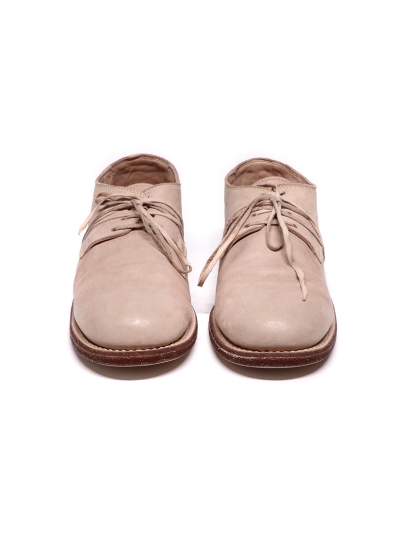 Guidi 992 Lacing Oxford Shoes In Nude