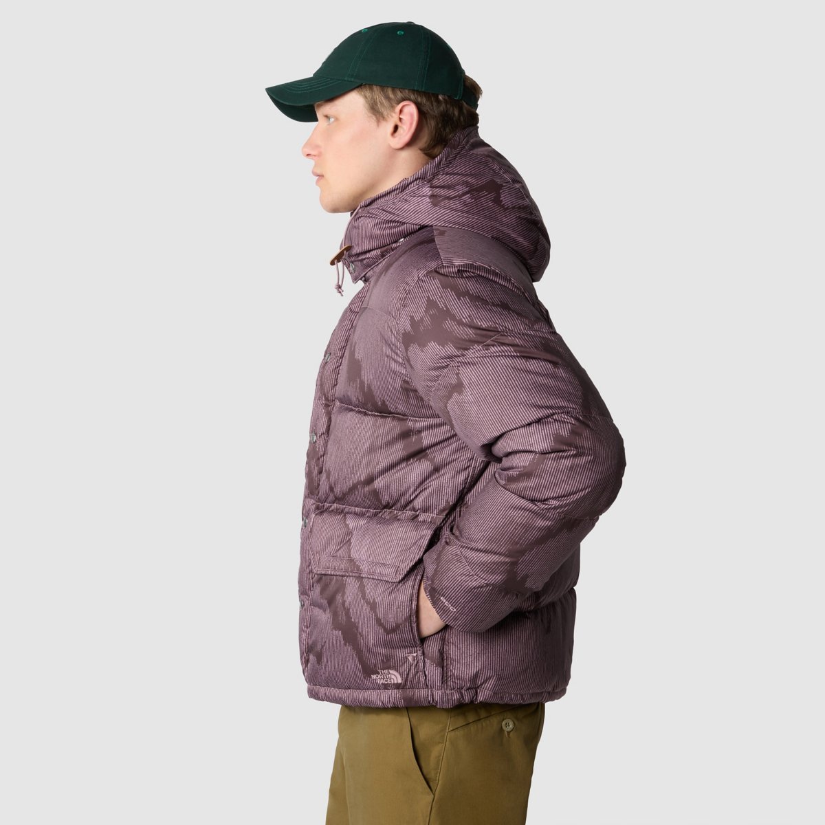 The North Face '71 Sierra Hooded Down Jacket In Pink