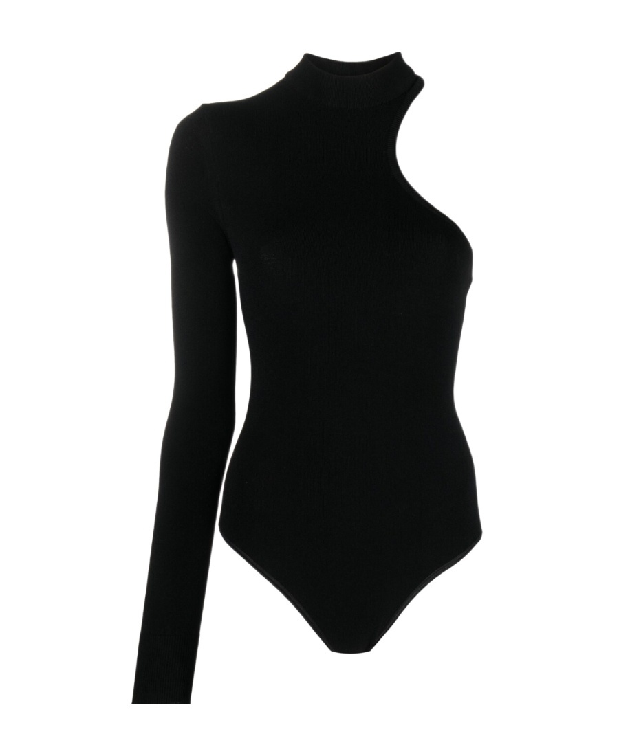 Alaïa Logo Jumpsuit In Black