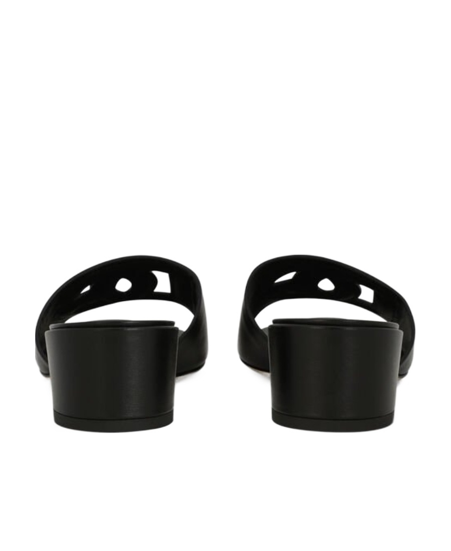Dolce & Gabbana 'dg Logo Slides For Stylish In Black