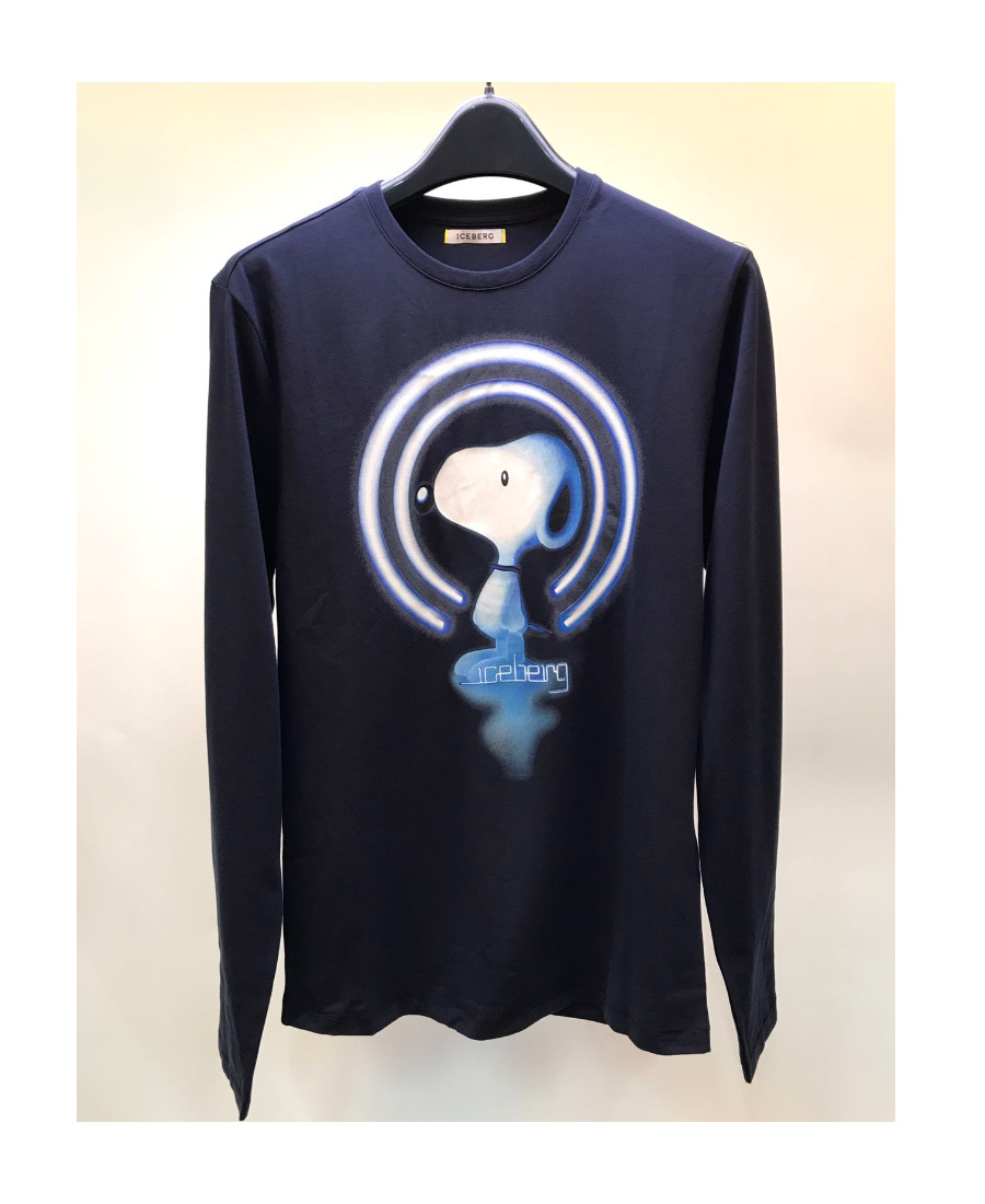 ICEBERG LOGO DETAILS LONG-SLEEVED T-SHIRT