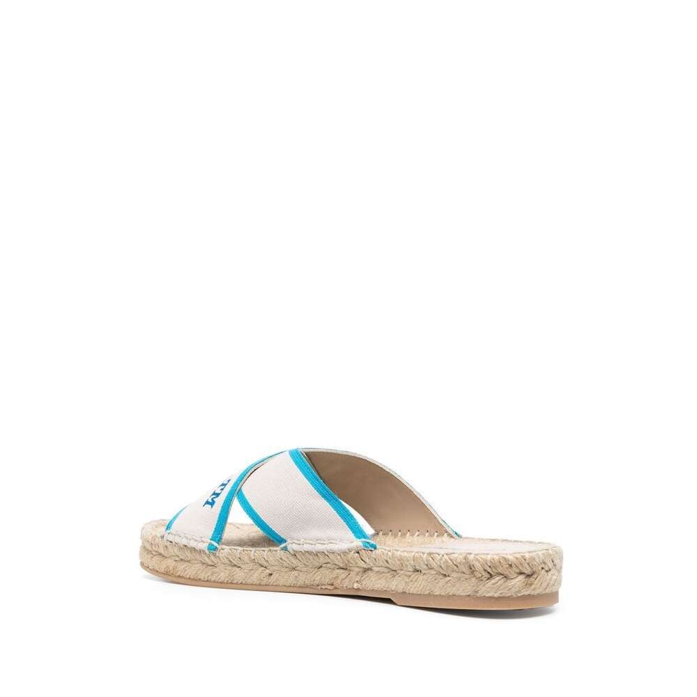 Shop Off-white Bookish Criss Cross Espadrill