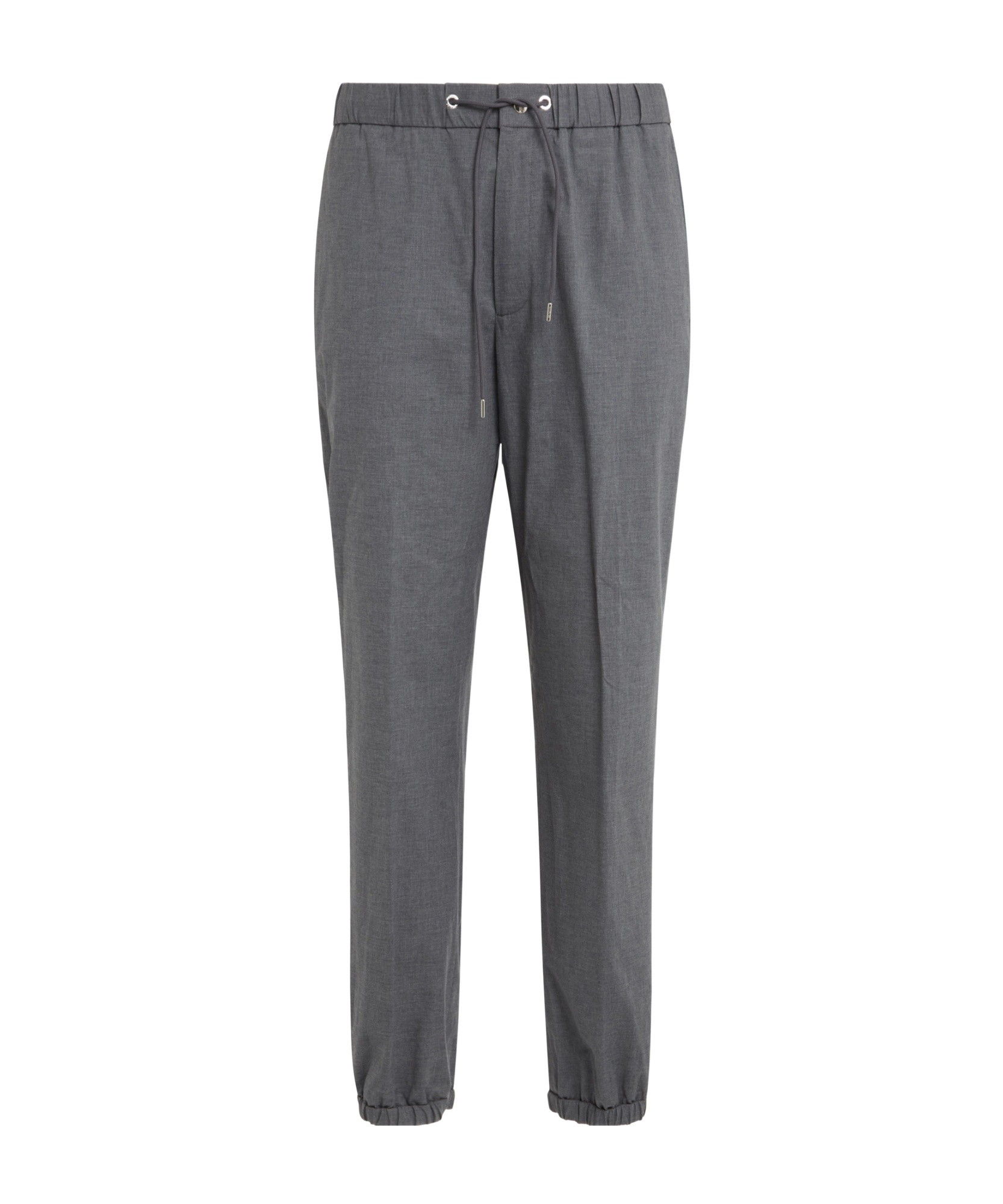 Moncler Drawstring Casual Pants In Gray