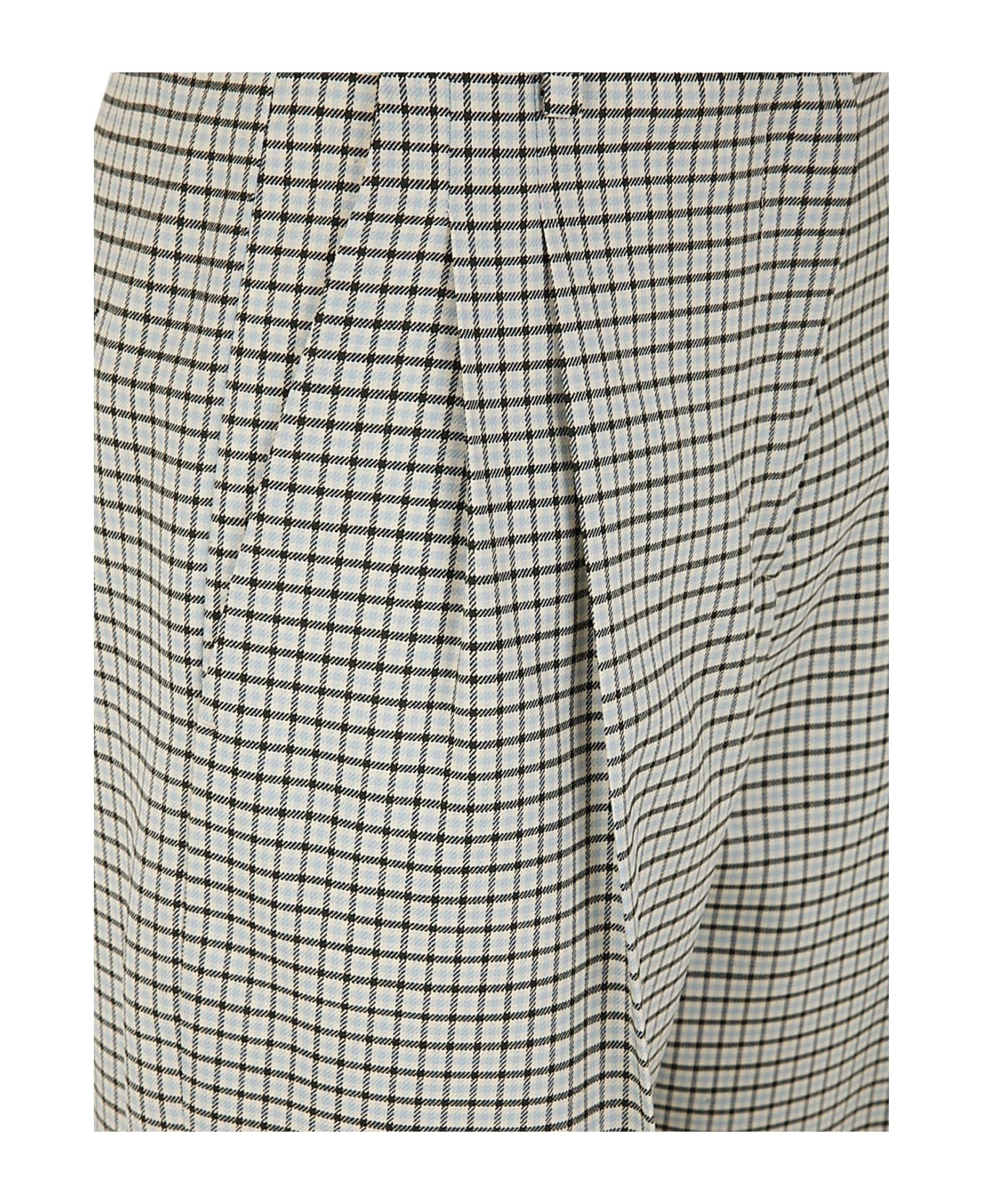 Alberto Biani Cropped Virgin Wool Trousers