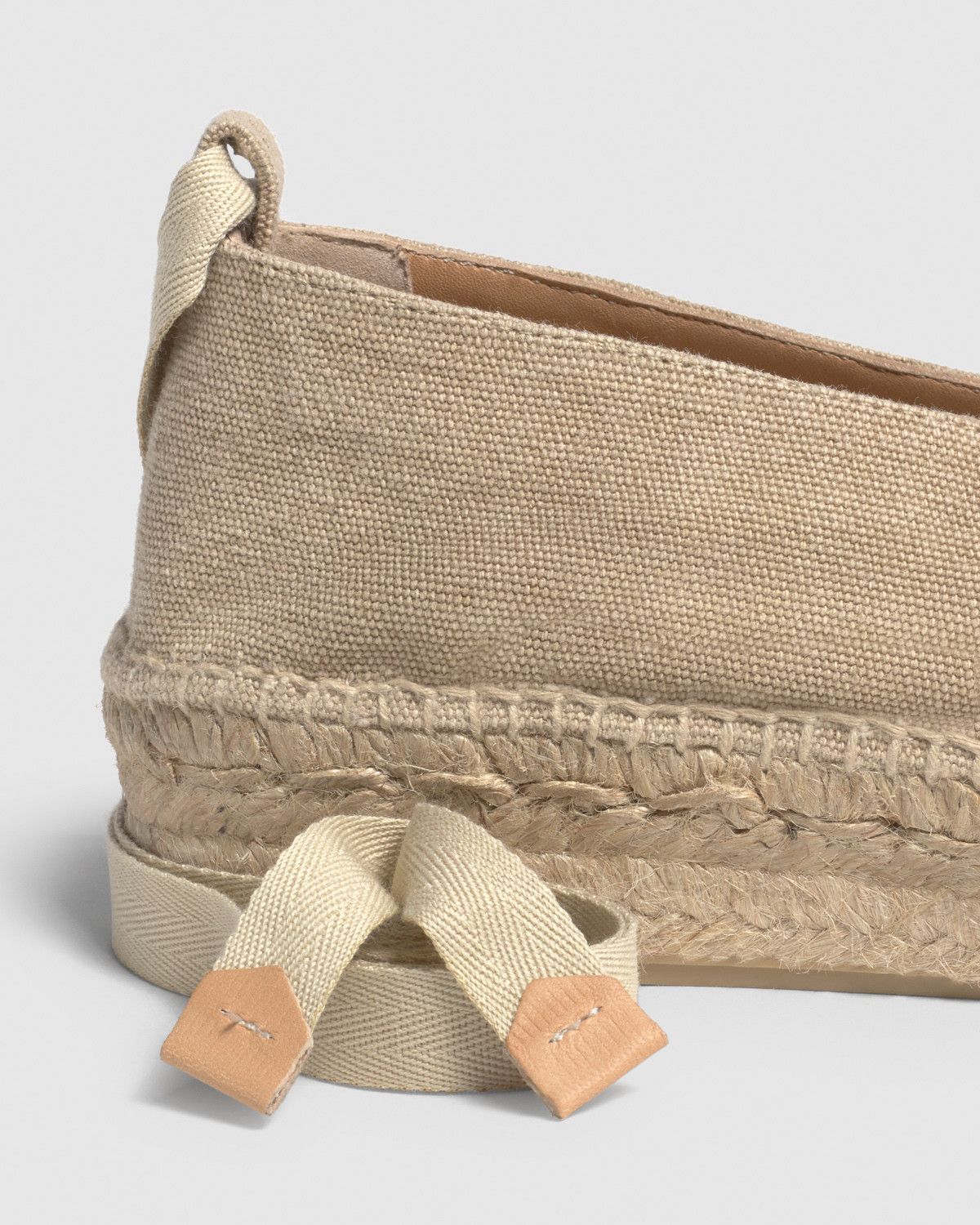 CASTAñER ANKLE-STRAP ALMOND-TOE ESPADRILLES
