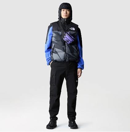 The North Face 1996 Vintage Nuptse Vest Down Jacket In Black