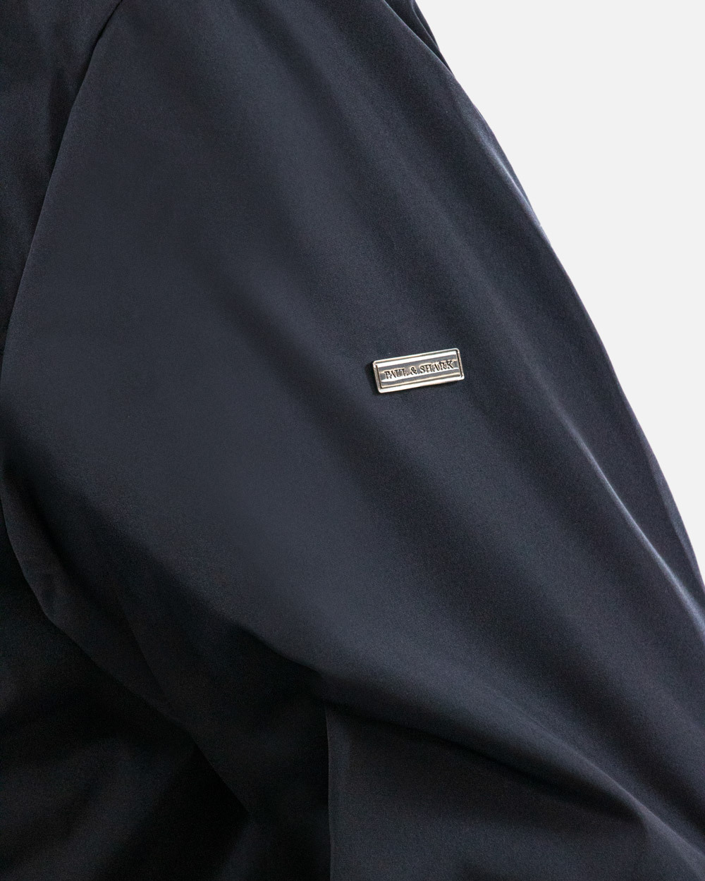 Paul & Shark Logo Long-sleeved Cotton Suit In Black