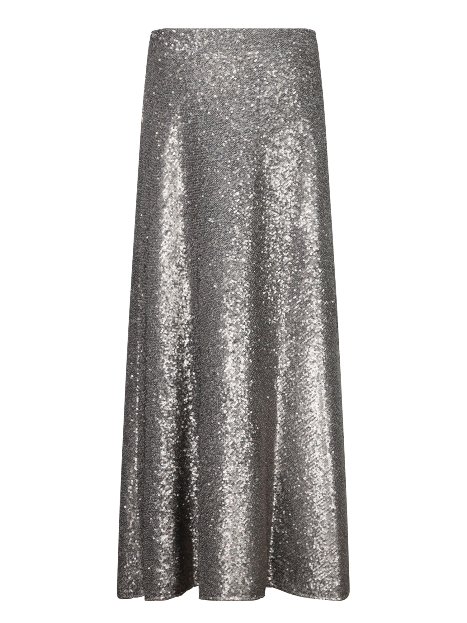 Herno A-linien-rock Mit Pailletten In Gray