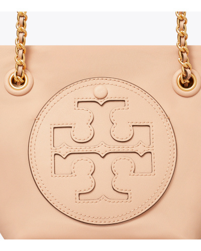 Tory Burch Small Ella Chain Convertible Crossbody Bag In Nude